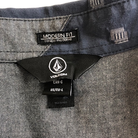 Volcom NWT Men’s Modern Fit short sleeve shirt. - Picture 4 of 7